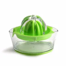 Соковыжималка, пластиковая соковыжималка, чашка для сока ручной работы, Мини домашняя зеленая соковыжималка 3