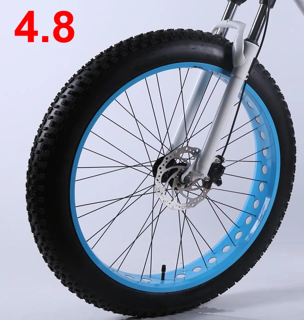 26 Inches Fat Bike Wheel with Inner & Outer Tires, without Front Fork