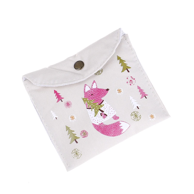 Пеленки гигиенический пакет для салфеток сумка для хранения Органайзер гигиенические прокладки Подушка посылка сумка для салфеток хлопок гигиеническая прокладка для девочки - Цвет: 7