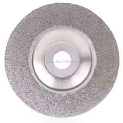 100 мм 4 "дюймов с алмазным покрытием диск для полировки Грит 60 грубая беседка отверстие 16 5/8" для угловая шлифовальная машина камень гранит