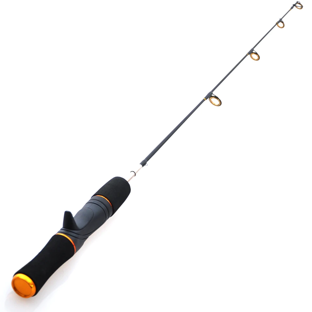 Eisangel Eisrute Telerute Eisangelrute Ice Fishing Rod Pole Rute 65cm Carbon 