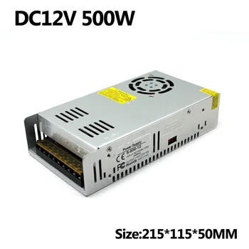 

Single Output 12V 41A 500W Switching power supply dc Power Supplies led driver Transformer AC110v 220v For CNC CCTV Motor