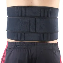 SX532 черный спортивный пояс для талии поддержка ремень пояс с запахом полоса 6-весна-черный