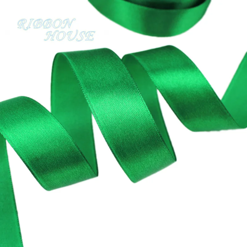 (25 yards/roll) 1" (25 mm) Green bing Decoration Gift Christmas