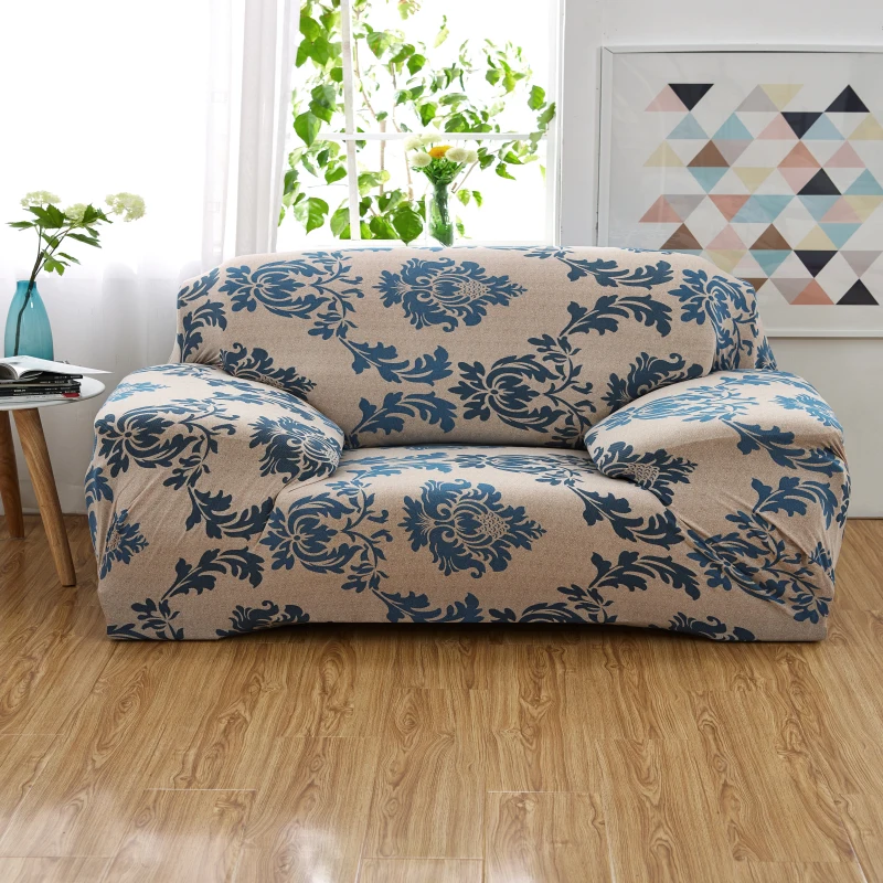 Flower Printed Sofa Covers Slipcovers Cloak On The Sofa Modern Cover