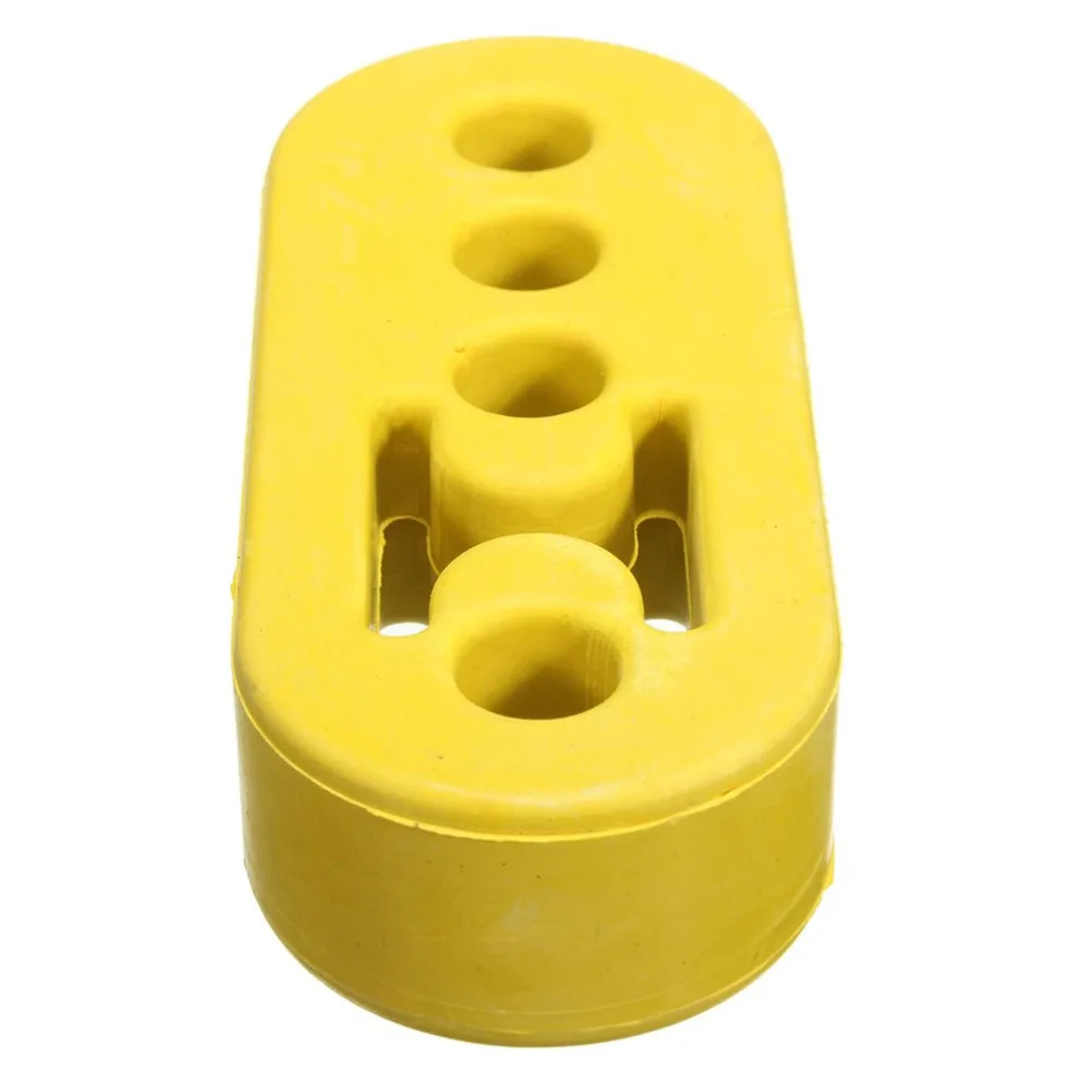 2pcs Universal Car Rubber Exhaust Hanger Pipe Mount Mounting Bracket