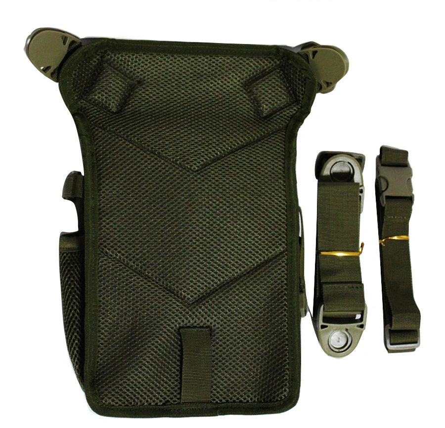 Vara de Pesca Bolsa de Pesca Spinning Titular Bolsa Enfrentar Armazenamento Cintura Pacotes Pacote Peito Camuflagem Camo Voar Bolso 10 Bolsas de pesca