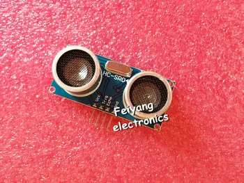 

XIASONGXIN LIGHT 100pcs Ultrasonic Module HC-SR04 Distance Measuring Transducer Sensor SR04 MODU