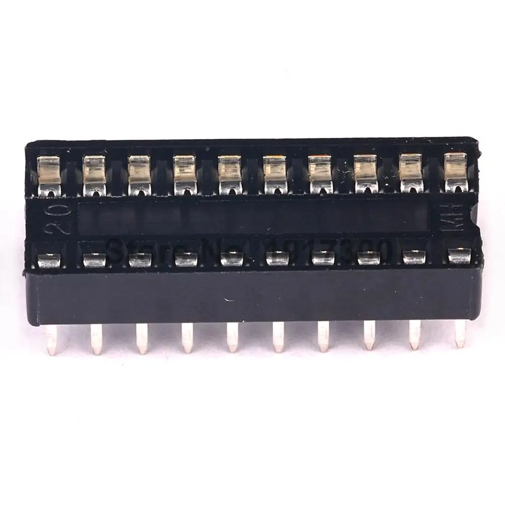 

10PCS 20 Pin DIP SIP IC Sockets Adaptor Solder Type