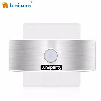 

LumiParty Rechargeable Motion Sensor LED Wall Sconces Night Light Battery Operated Bright Motion Sensor LED Wall Light