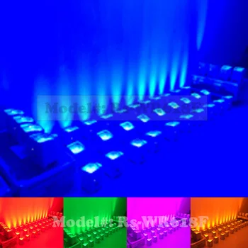 

10pcs/Case WIFI APP wireless DMX remote control LED quad par 6 RGBWA+UV Uplightings (Charging flight case+XLR wdmx transmitter