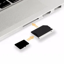 New Micro SD TF T-Flash Memory Card Reader Adapter for Apple MacBook Pro 13inch 13″ 2012 2015 Year Free Shipping