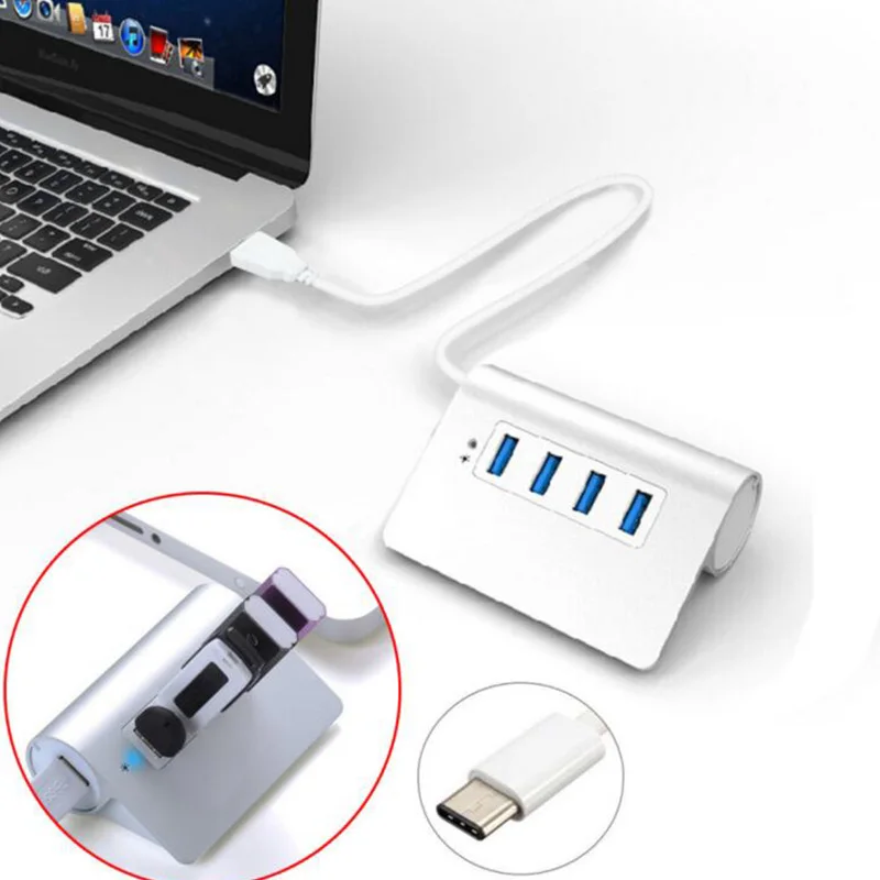 عالية السرعة 4 منافذ USB 3.0 المحور المحمولة الألومنيوم محور USB الخائن جديد ل أبل ماك بوك اير الكمبيوتر المحمول (لا امدادات الطاقة الخارجية) عالية السرعة 4 منافذ USB 3.0 المحور المحمولة الألومنيوم محور USB الخائن جديد ل أبل ماك بوك اير الكمبيوتر المحمول (لا امدادات الطاقة الخارجية)