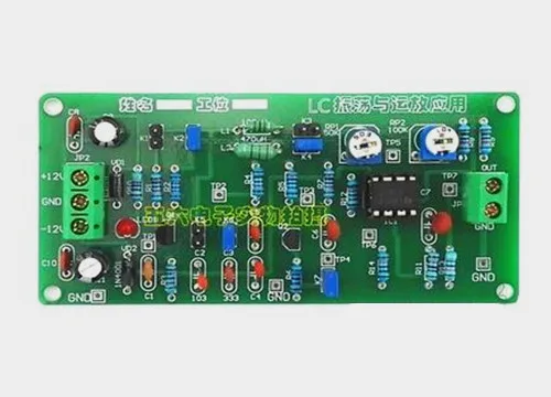 

Free Shipping!!! RCL Oscillation and Op Amp Application Circuit / LC Electronic Training Kit (Parts)