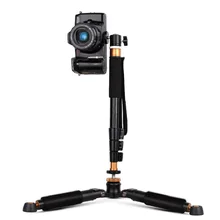 Moveski Q148 selfie stick monopod + Q166A table mini tripod