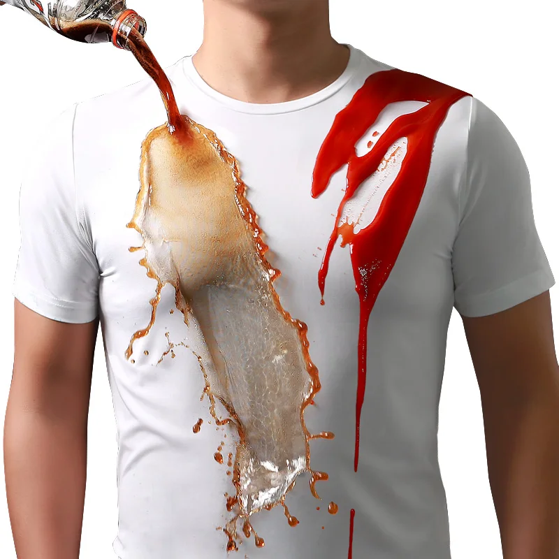 

2018 NEW waterproof clothes T-shirt Short sleeve Antifouling Breathable Quick dry Hydrophobic Newest technology Free shipping