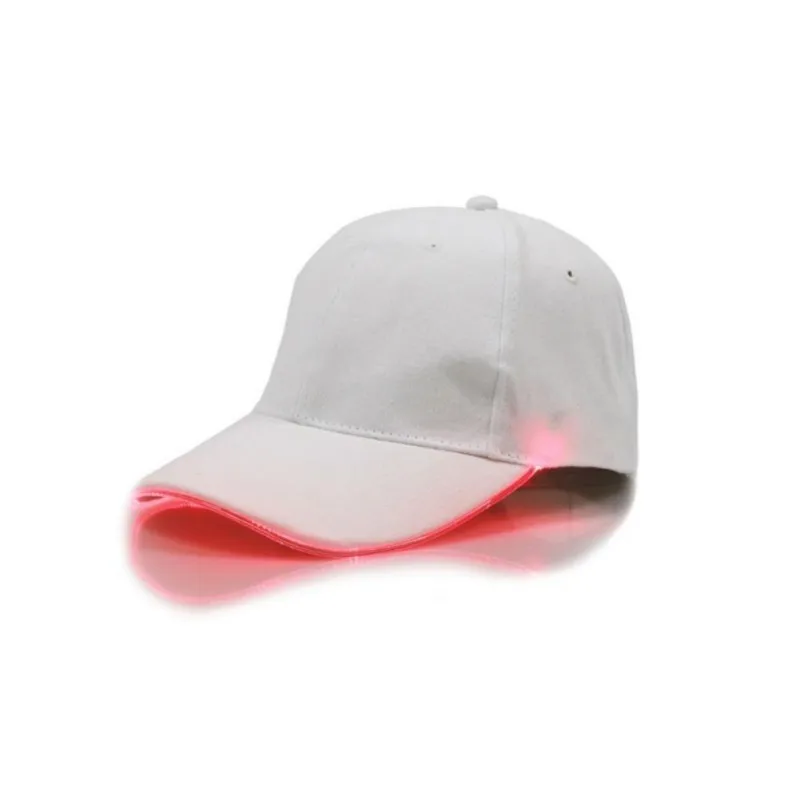 Дизайн светодиодный светильник бейсболки светящиеся регулируемые шляпы идеально подходят для вечерние хип-хоп бега и многое другое - Цвет: W1