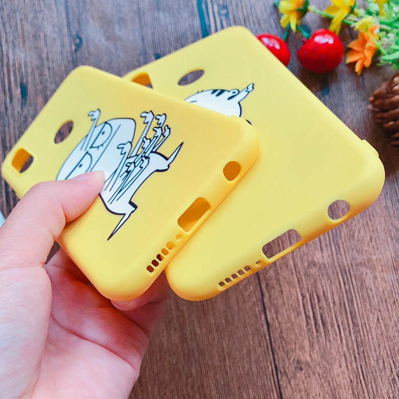 Funny Cartoon Phone Case For Huawei P8 P9 P20 lite 2017 Y5 Y6 Y7 2018 Mate 10 20 lite Cover Cat Abstract Unicorn Middle Finger (14)