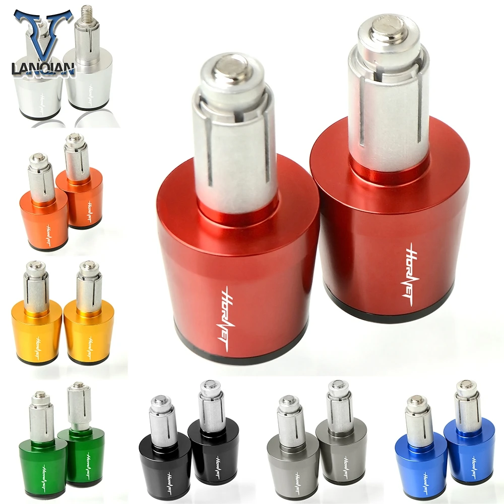 7/8" 22mm CNC Accessories Motorcycle Handlebars Grips Ends Bar Handlebar handle bar Slider Caps For Honda hornet 250 2001