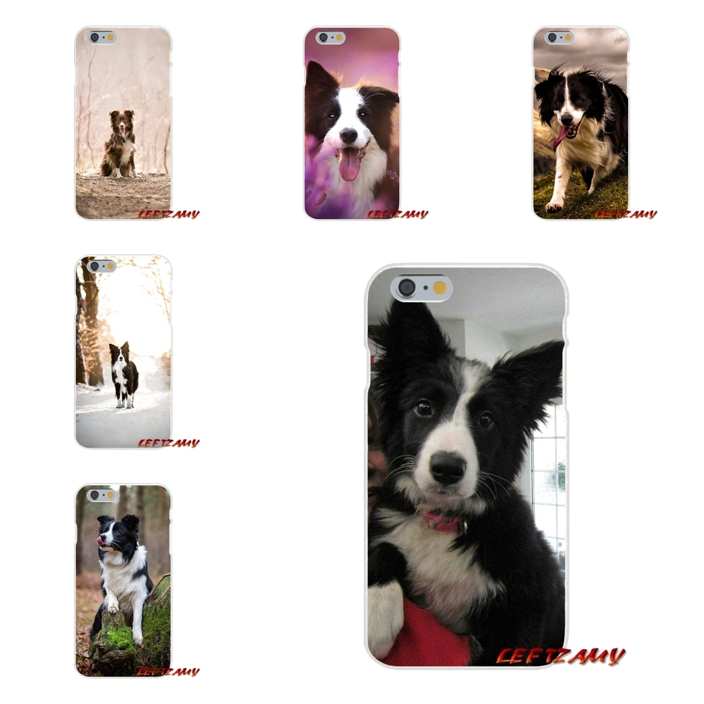 Красивый Border Collie Puppy Dog для HTC One M7 M8 A9 M9 E9 Plus U11 Desire 630 530 626 628 816 820 аксессуары чехол