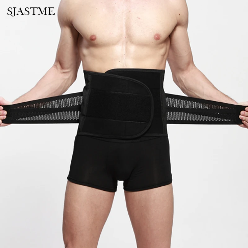 

SJASTME Waist Belt for Men New Abdomen Fat Burning Girdle Belly Body Shaper corset Cummerbund Tummy Slimming Girdle Shapewear