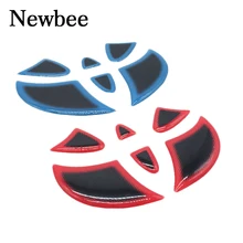 Newbee Lenkrad Vorne Hinten Emblem Abzeichen Aufkleber Auto Styling Aufkleber Für Toyota Corolla Camry RAV4 Reiz Highlander Prius Vios(China)