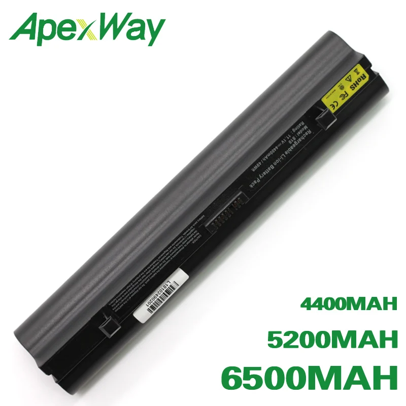 Аккумулятор ApexWay для Lenovo IdeaPad S10 S10C S10e S12 S9 S9e 45K127 45K1275 45K2177 45K2178 51J039 51J0399 42T4590 42T4683 |
