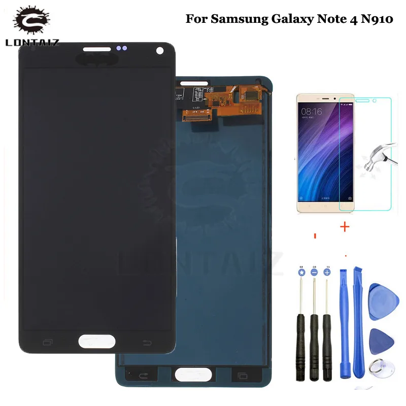 

High Quality LCD For Samsung Galaxy Note 4 N910 N910A N910F N910H Touch Screen Digitizer Assembly