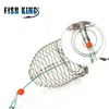 Fish King 1pcs size:30g Carp Fishing Feeder Fishing Bait Cage With Barrel Swivel Lead Sinker With Hooks for Carp Fishing Tackle ► Photo 3/6