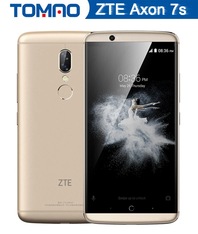  ZTE Axon 7 - Snapdragon 821 5,5 "2560X1440 AMOLED 4G RAM 128G ROM 20.0MP отпечатков пальцев 4G телефон 