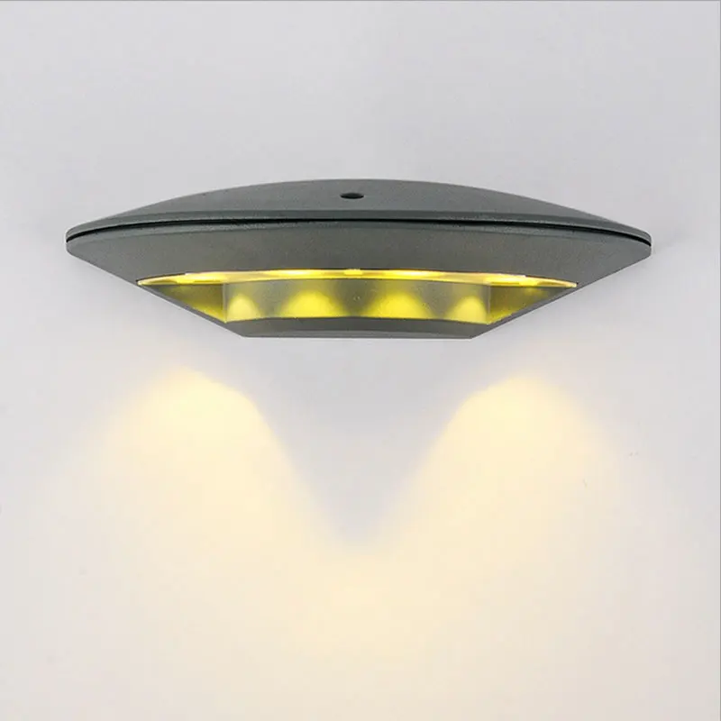 Waterproof led wall light outdoor garden lamp landscape fence residential corridor tuinlamp buitenverlichting community sconces