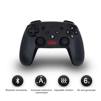 

Bluetooth Wireless Gamepad For Nintendo Switch Console Windows PC Gamepads Controller Joystick With Vibrating six-axis gyroscope