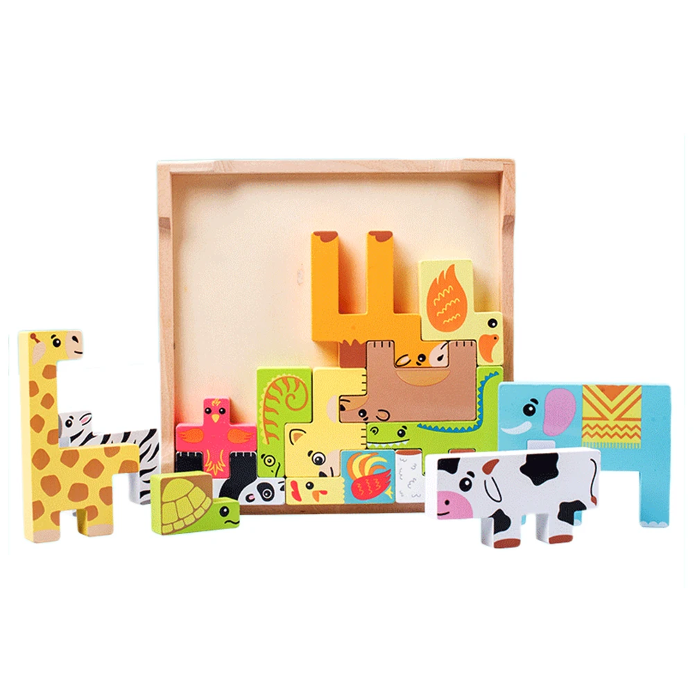 animal tetris puzzle