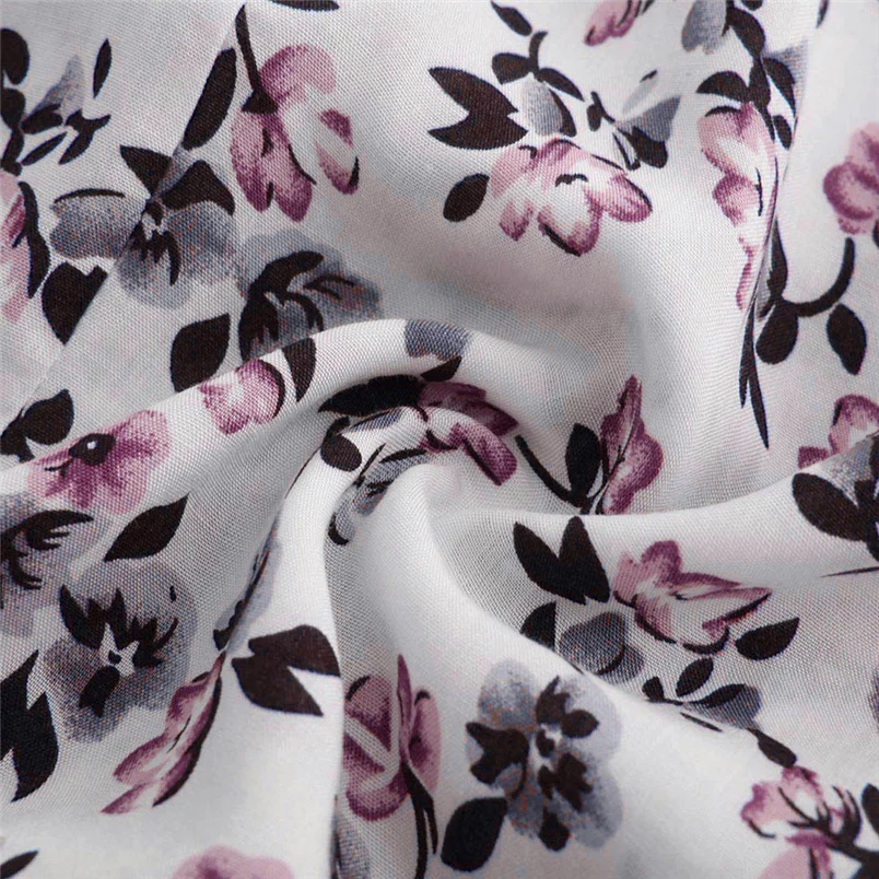 Women Dress 2018 New Floral Print Bohemian Off Shoulder Sleeveless Mini Bodycon Dress Casual Sexy Beach Party Dress F#J06 (2)
