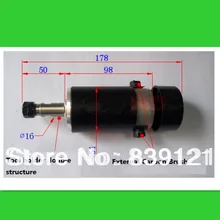 E240 высокоскоростной двигатель шпинделя постоянного тока с воздушным охлаждением 300 Вт для гравировальной машины