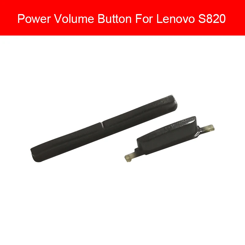 

1 Set Volume Up And Down + Power On Off Buttons For Lenovo IdealPhone LePhone S820 Side Keypad Phone Repair Parts Replacement