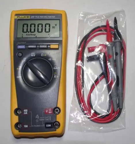 

Fast arrival Fluke F177 True RMS Digital Multimeter Tester Meters, with Backlight, Warranty
