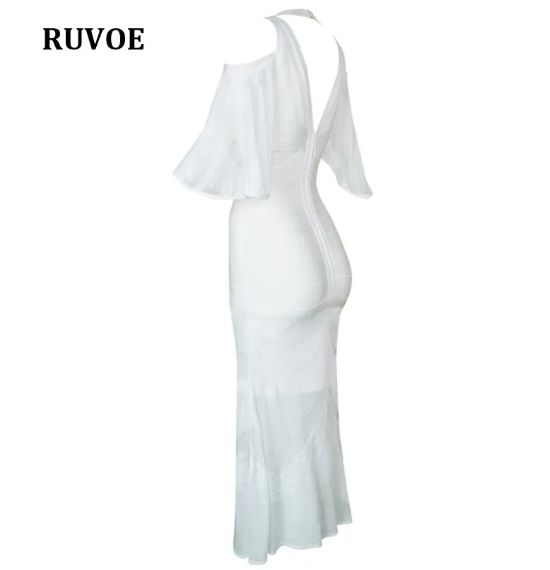 2019 Новое поступление Для женщин пляжное платье белого цвета с открытыми плечами с пышной юбкой с коротким рукавом платье Повседневное