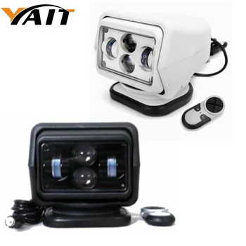 

Yait 7 Inch 60W Led Remote Control Light Wireless magnets Search Light Camp Hunting Fishing Boat Marine 4x4 Offroad Work Lamps