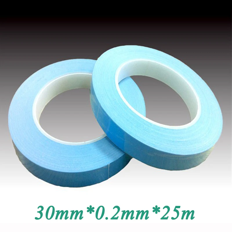 

30mm Width 25M Length Chip PCB Heatsink Thermal Tape Double Sided Thermal Conductive Adhesive Tape Transfer Tape