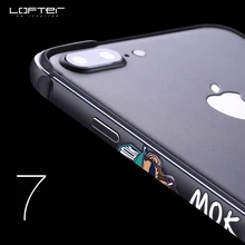 Ультра тонкий металлический бампер для iPhone 7 7 Plus, уличный стиль, алюминиевая рамка, противоударные телефонные чехлы защитные, Coque Capinha
