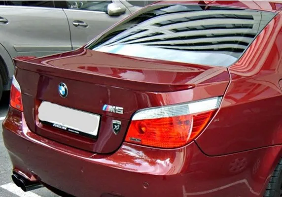 SHCHCG для BMW E60 525i 528i 535i 550i 2004 2010 АБС пластик Неокрашенный задний багажник спойлер