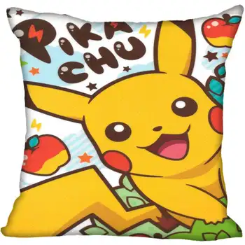 

New Arrive Custom pokemon painting Pillowcase 40x40cm 60x60cm more size double sides print Home Hot Pillow Cases