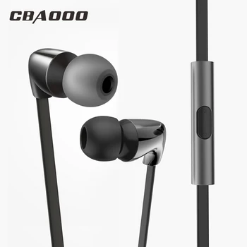 

Ceramic Earphone 3.5mm wired stereo Earbuds music phone earphone super bass hifi Headset with MIC for moblie phone xiaomi