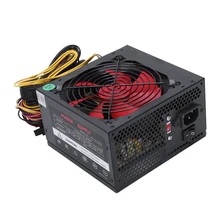 170-260V Max 600W Power Supply Psu Pfc Red 12Cm Silent Fan 24Pin 12V Pc Computer Sata Gaming Pc Power Supply For Intel For Amd 170-260V Max 600W Power Supply Psu Pfc Red 12Cm Silent Fan 24Pin 12V Pc Computer Sata Gaming Pc Power Supply For Intel For Amd