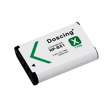 NP-BX1 NP BX1 Camera Battery pack for SONY DSC RX1 RX100 RX100iii M3 M2 RX1R WX300 HX300 HX400 HX50 HX60 GWP88 PJ240E AS15 WX350