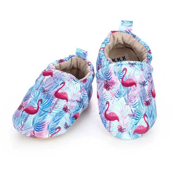 [Simfamily] Новинка; удобная детская обувь; 12 цветов; домашняя обувь для маленьких девочек; пинетки для новорожденных; мягкая детская кроватка; обувь для первых шагов - Цвет: 24