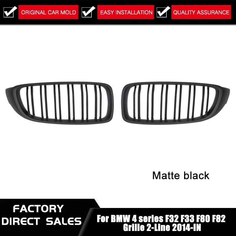 M4 углеродный vorder ABS niere гриль для BMW 4 серии F32 F33 F36 F82 F83 F80 M3 420d 430i 430d 440i 435i|Гоночные