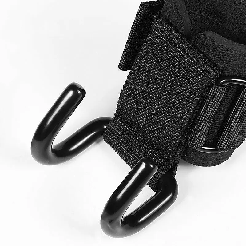 Power Weight Lifting Training Gym Grips Straps Wrist Support Protector Lift SKON 