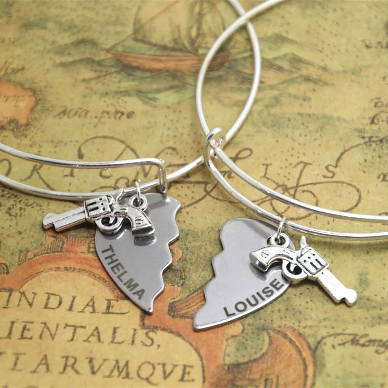 Thelma and Louise Bracelet Best Friend Bracelet Partner in 